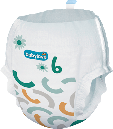 Plienkové nohavičky Premium - veľ. 6 xl (18-30 kg) Monats Pack babylove