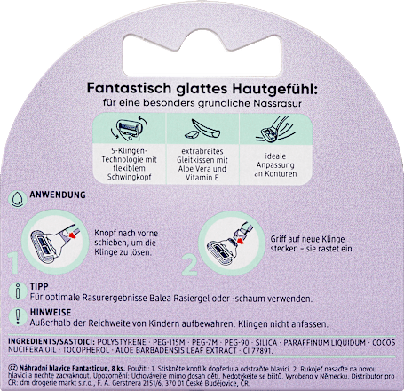 Rasierklingen Fantastique  Balea