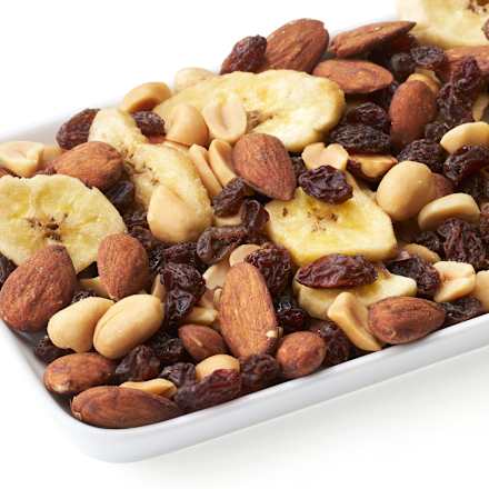 Bio oreškov in suhega sadja Trail Mix dmBio
