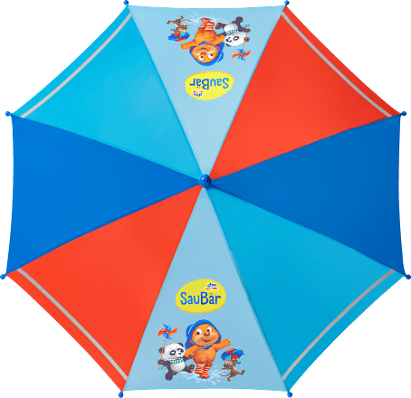 Otroški dežnik z odsevnimi trakovi, več različic SauBär