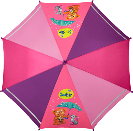 Otroški dežnik z odsevnimi trakovi, več različic SauBär