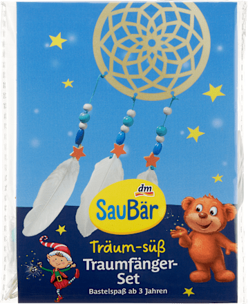 Traumfänger-Set Träum süß zum Selbstbasteln SauBär