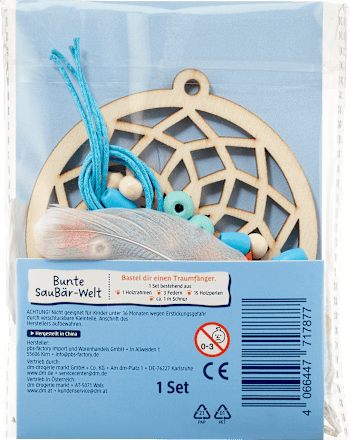 Traumfänger-Set Träum süß zum Selbstbasteln SauBär