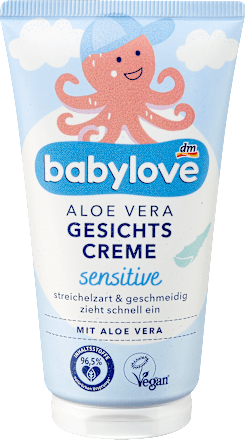 Krém na tvár s Aloe vera sensitive babylove