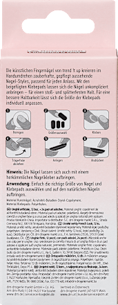 Öntapadós műköröm On the Go, francia manikűr trend !t up