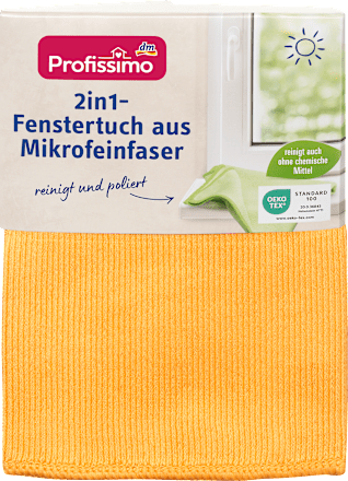 Fenstertuch aus Mikrofeinfaser 2in1 Profissimo