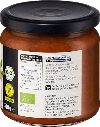 Veganes Gulasch dmBio