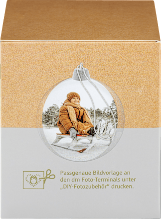 Foto Weihnachtskugel Jumbo Paradies