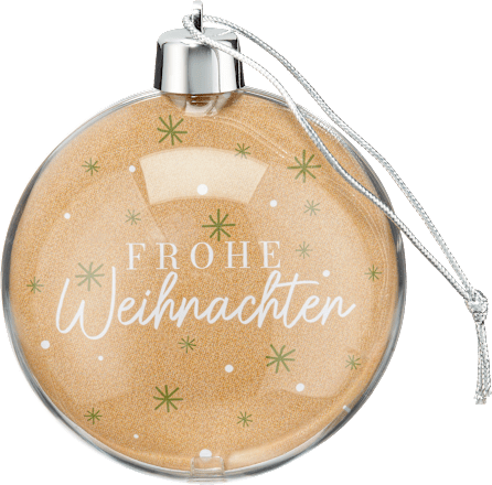 Foto Weihnachtskugel Jumbo Paradies