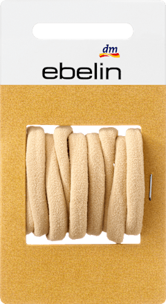 Haargummis weich blond ebelin