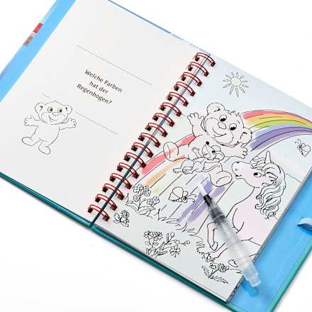 Magisches Wasser-Malbuch SauBär