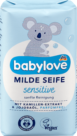 Seifenstück mild sensitive babylove