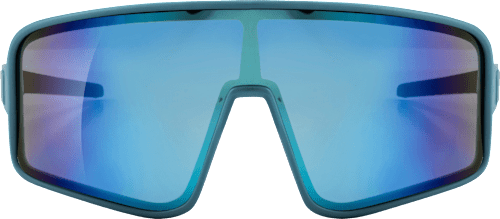 Sonnenbrille Kids Sport hellblaues Gestell mit verspiegelten Scheiben SUNDANCE