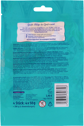 Kinder Badezusatz Badefizzer Eiszauber SauBär