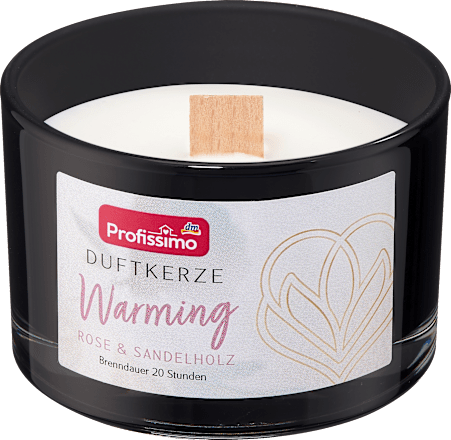 Duftglas mit Holzdocht Profissimo