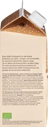 Winterfruchtpunsch Apfel-Orange-Zitrone dmBio