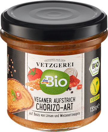 Brotaufstrich, Veganer Aufstrich nach Chorizo Art dmBio