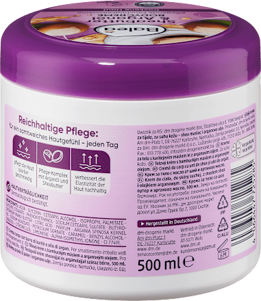 Bodycreme Sheabutter & Arganöl Balea