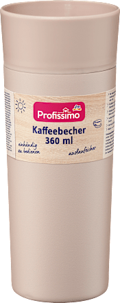 Kaffeebecher beige sortiert Profissimo