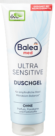 Sprchovací gél pre citlivú pokožku Ultra Sensitive Balea med