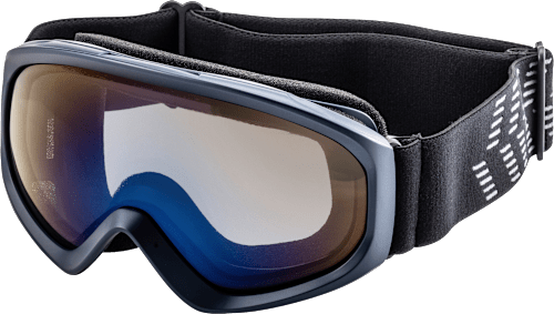 Skibrille Erwachsene schwarz-blau SUNDANCE