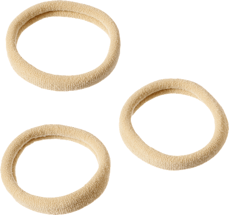 Haargummis weich blond ebelin