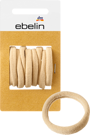 Haargummis weich blond ebelin