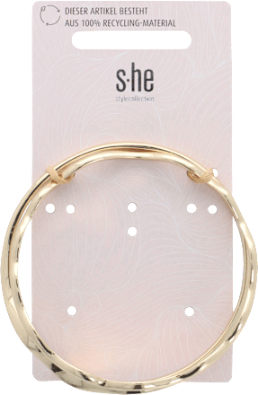 Armreif in gold-Optik s-he stylecollection