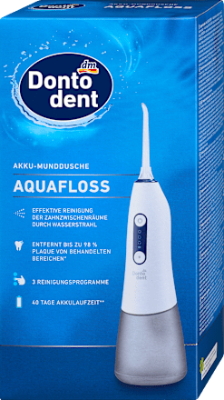 AQUAFLOSS električni irigator za usta, model: K1691S Dontodent