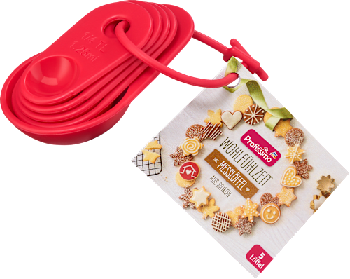 Messlöffel-Set aus Silikon  Profissimo