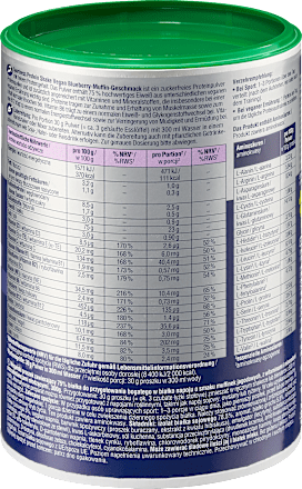 Proteinpulver Vegan Blueberry-Muffin-Geschmack Sportness