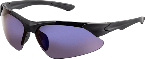 Sonnenbrille Kids Sport schwarzes Gestell, lila Gläser SUNDANCE