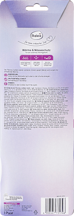 Vložki za čevlje iz volne, velikost 40-41 (1 par) Balea