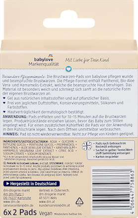 Tampoane pentru sâni 6x2 babylove Mama