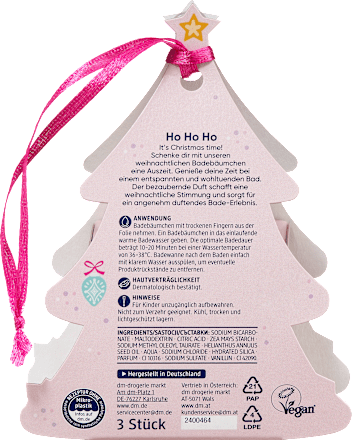 Geschenkset Ho Ho Ho 3tlg Balea