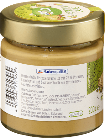 Bio pisztáciakrém dmBio