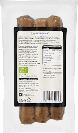 Vegane Bratvurst dmBio