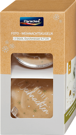 Foto Weihnachtskugeln  Paradies