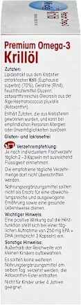 Premium Omega-3 Krillöl Kapseln Mivolis
