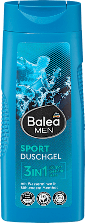 Sprchovací gél Sport 3 v 1 Balea MEN