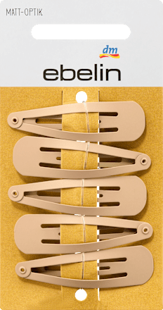 Haarclips Matt-Optik blond ebelin