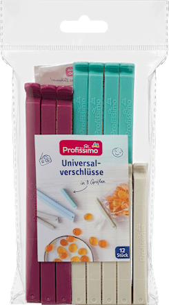 Univerzalni zatvarači za vrećice, više vrsta Profissimo
