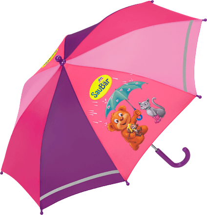 Otroški dežnik z odsevnimi trakovi, več različic SauBär
