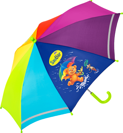 Otroški dežnik z odsevnimi trakovi, več različic SauBär