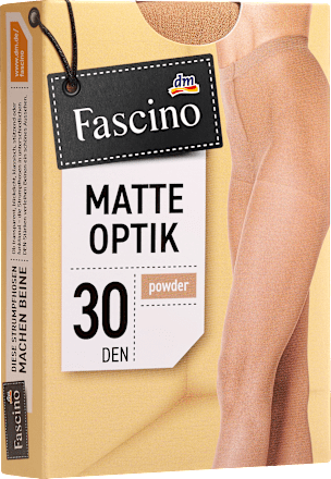 punčochové kalhoty, 30 DEN, matné pudrové, vel. 38-40 Fascino