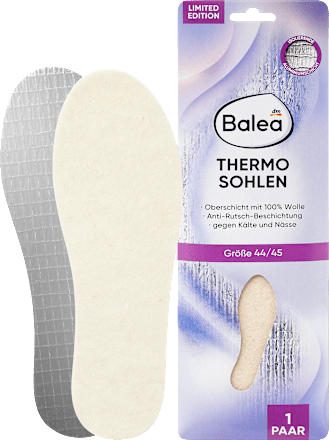 vložky do bot Thermo, velikost 44-45, 1 pár Balea