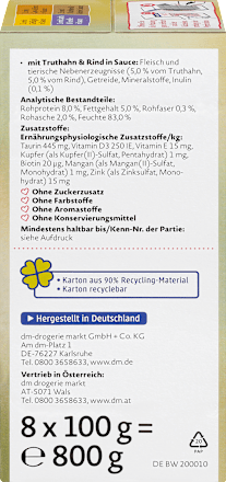 Nassfutter Katze Variationen in Sauce, Multipack (8x100 g) Dein Bestes
