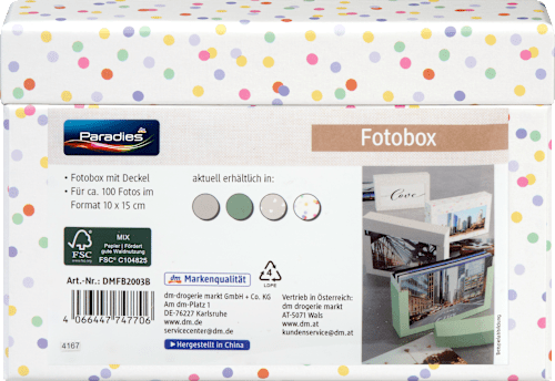 Fotobox Punkte 10x15 Paradies