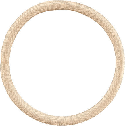 Haargummis blond ebelin