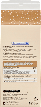 Winterfruchtpunsch Apfel-Orange-Zitrone dmBio